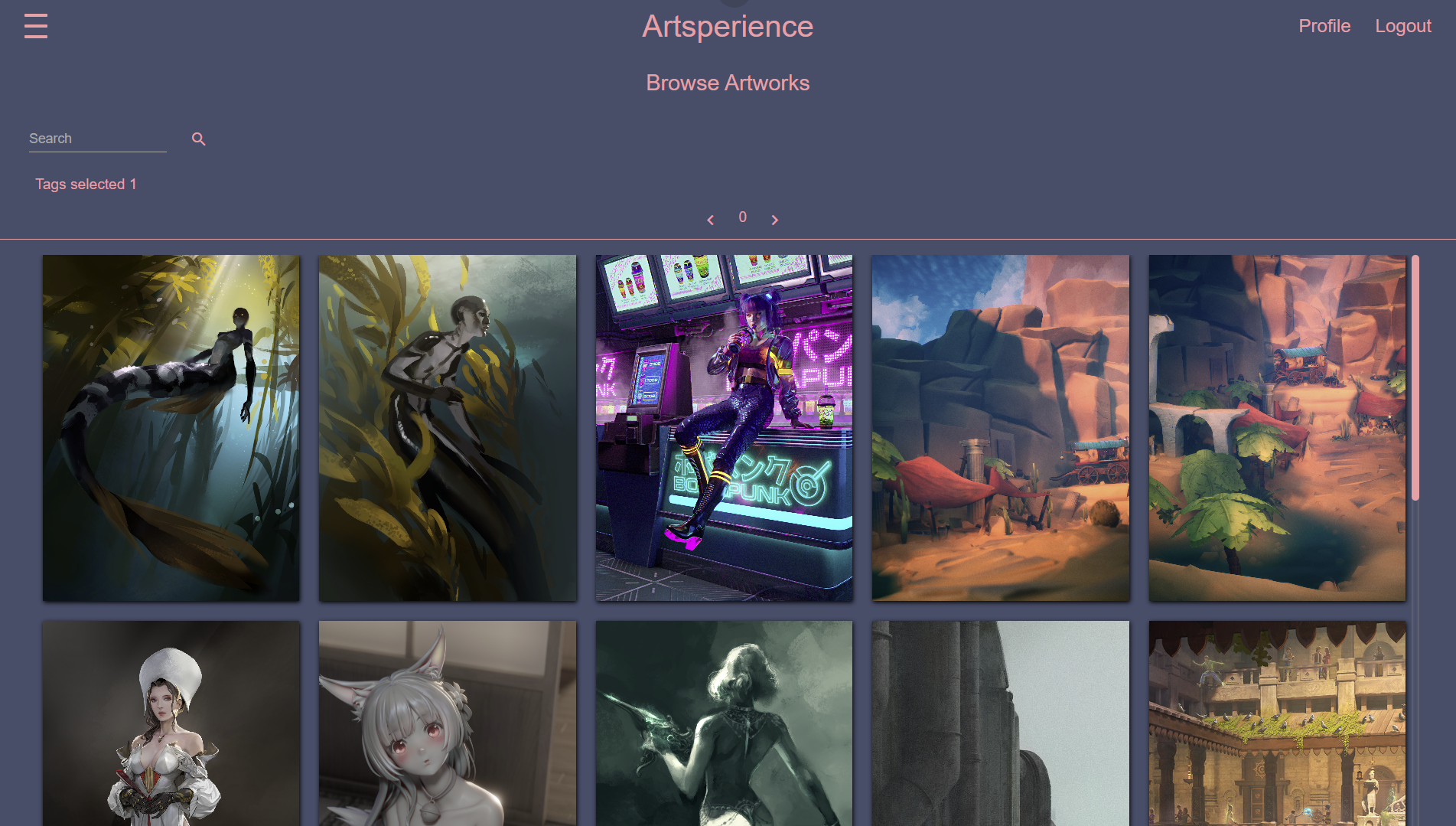 Art Commission Website